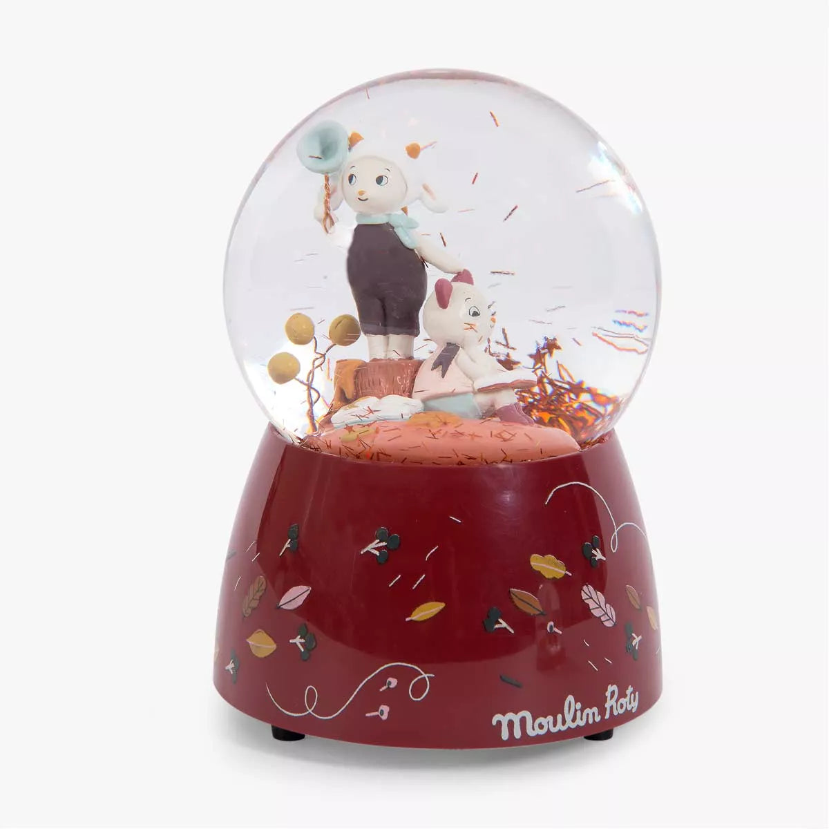 Moulin Roty Musical Snow Globe Après la Pluie