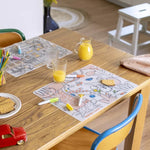 Moulin Roty Silicone Colouring Set and 5 Pens Les Toupitis