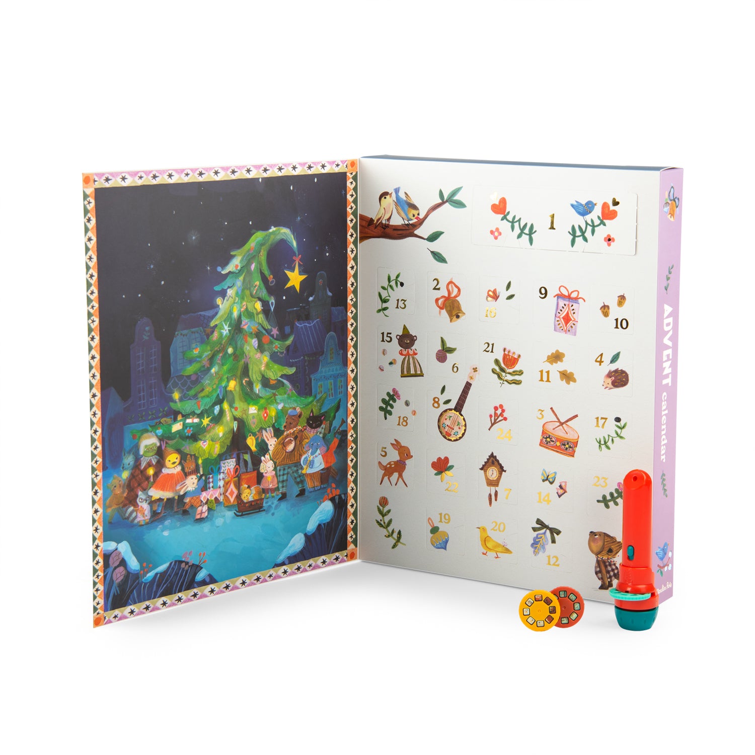 Moulin Roty Advent Calendar Les Minouchkas open