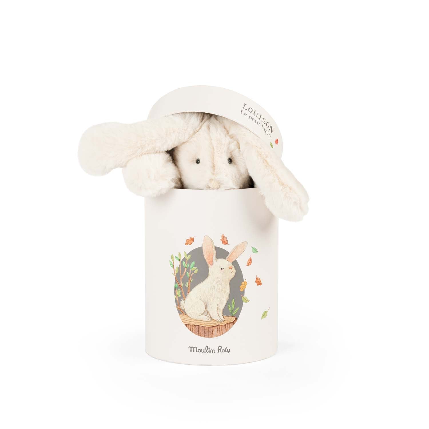 Moulin Roty Louison Rabbit in a Box Arthur and Louison in Box