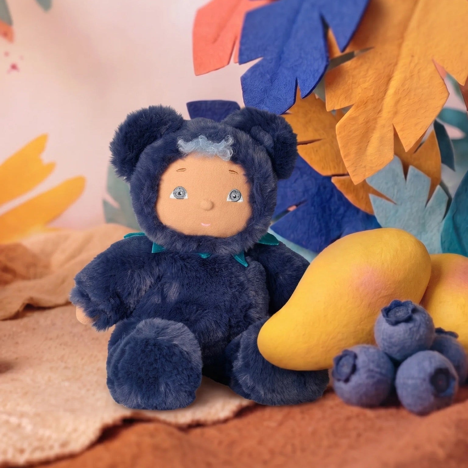 Cozy Day Dinkum – Blueberry Bear - Little Wrens Nest