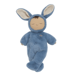 Olli Ella Cozy Dinkum Bunny Twiggy Blue asleep