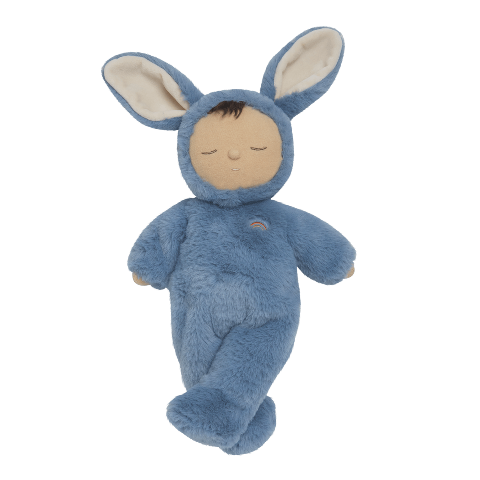 Olli Ella Cozy Dinkum Bunny Twiggy Blue asleep