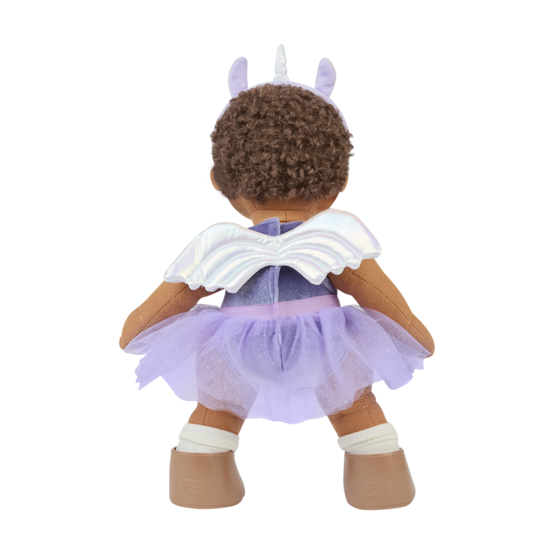 Olli Ella Dinkum Unicorn Outfit Lilac wings
