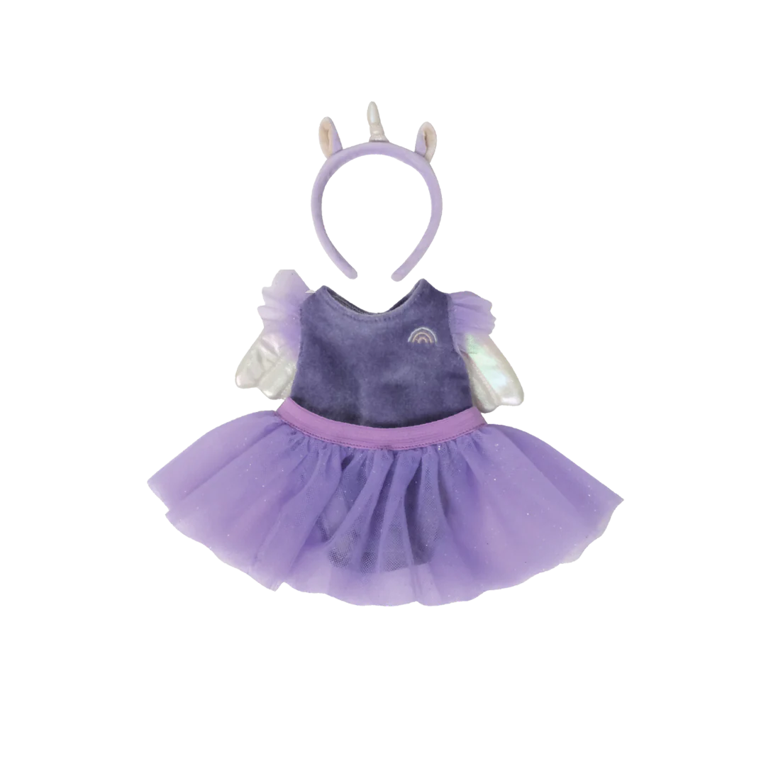 Olli Ella Dinkum Unicorn Outfit Lilac