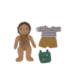 Olli Ella Dress Me Dinky Finn Fernwood mustard clothes