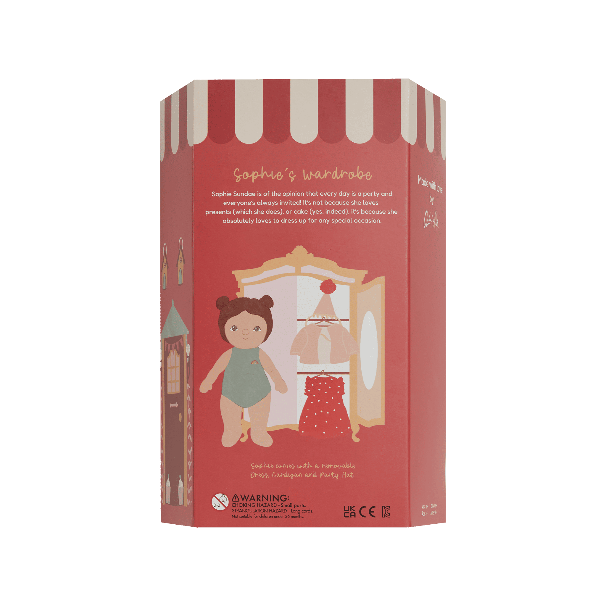 Olli Ella Dress Me Dinky Sophie Sundae box