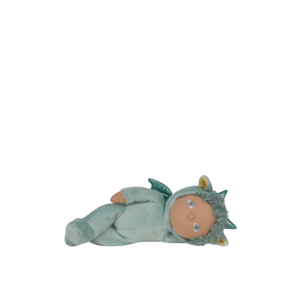 Olli Ella Dinky Dinkum Doll Dante Dragon resting