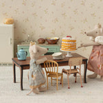 Maileg Party Cake and Cake Stand Mouse mice birthday cake