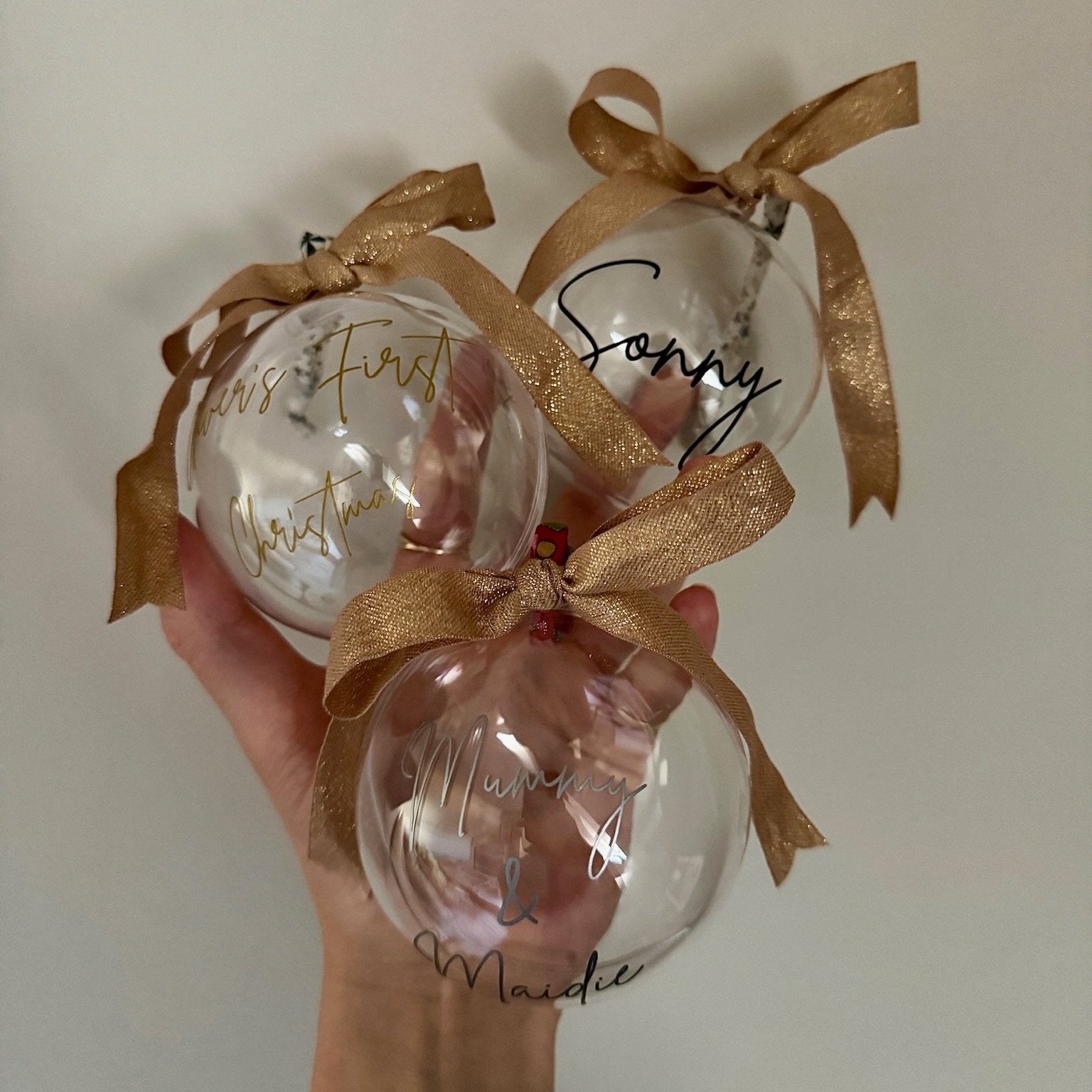 Personalised Christmas Bauble