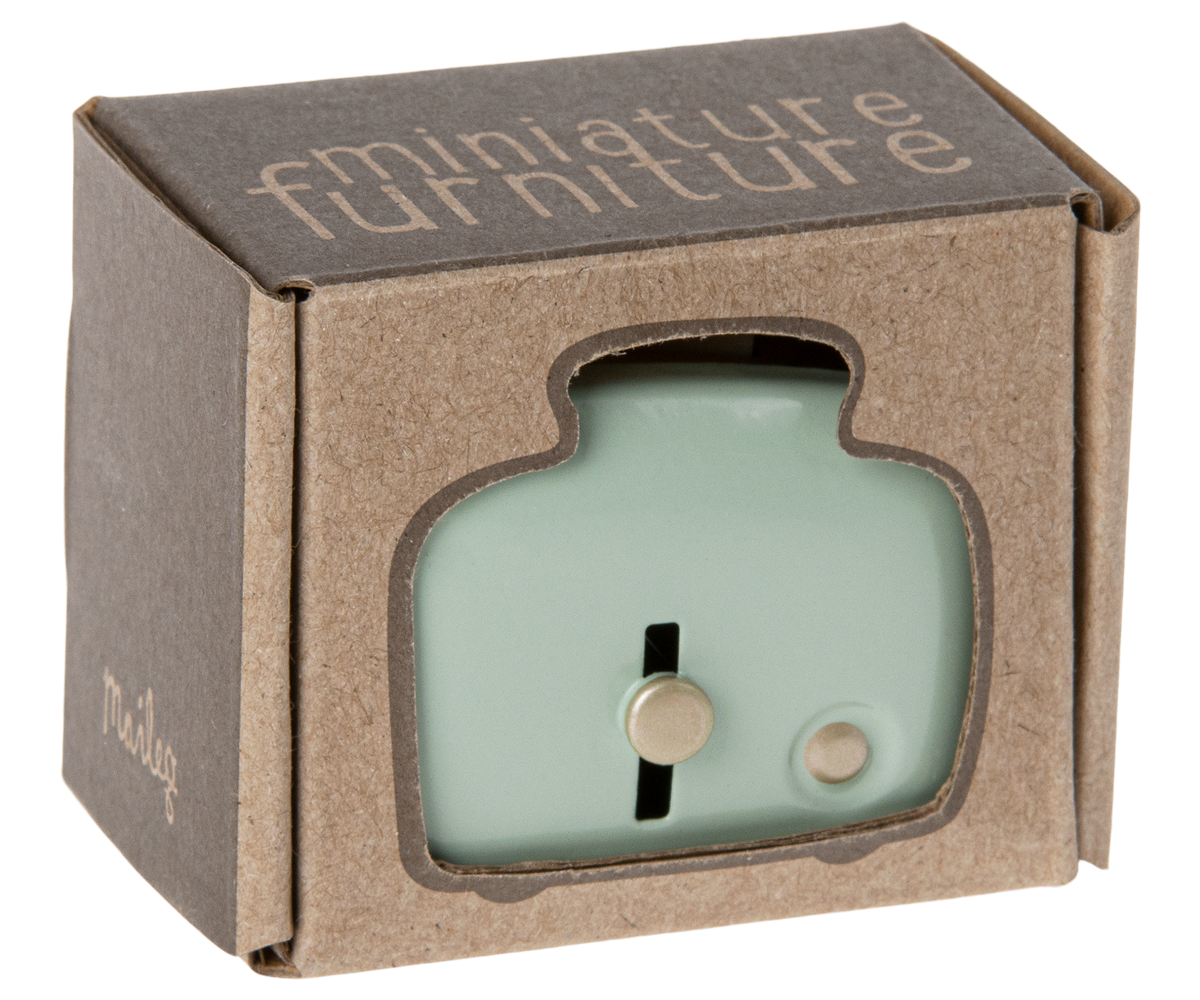 Maileg Miniature Toaster with Bread - Mint