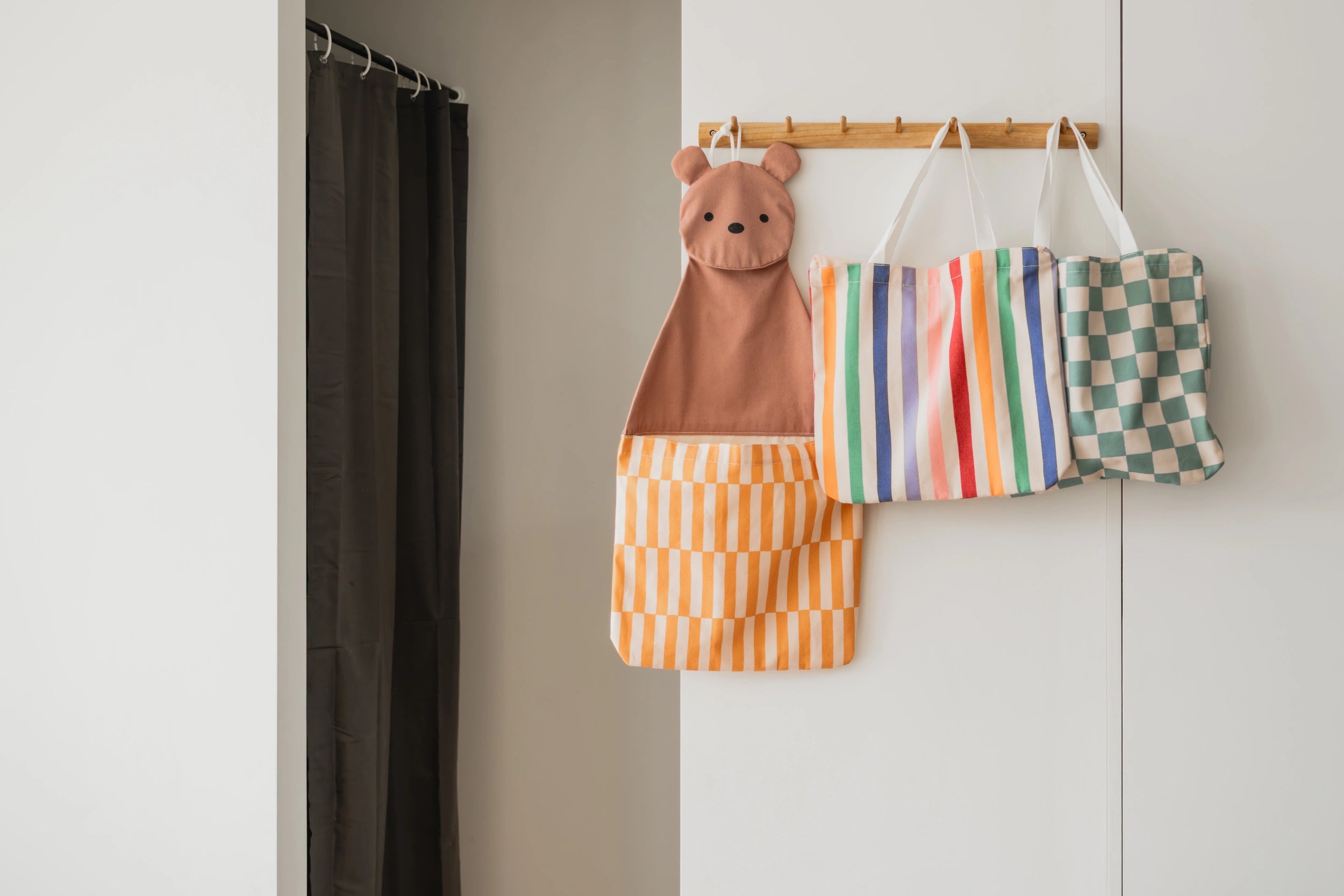 Toto Bear bag hanging on hook